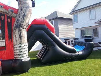 Inflatable Pirate Combo Slide for rent